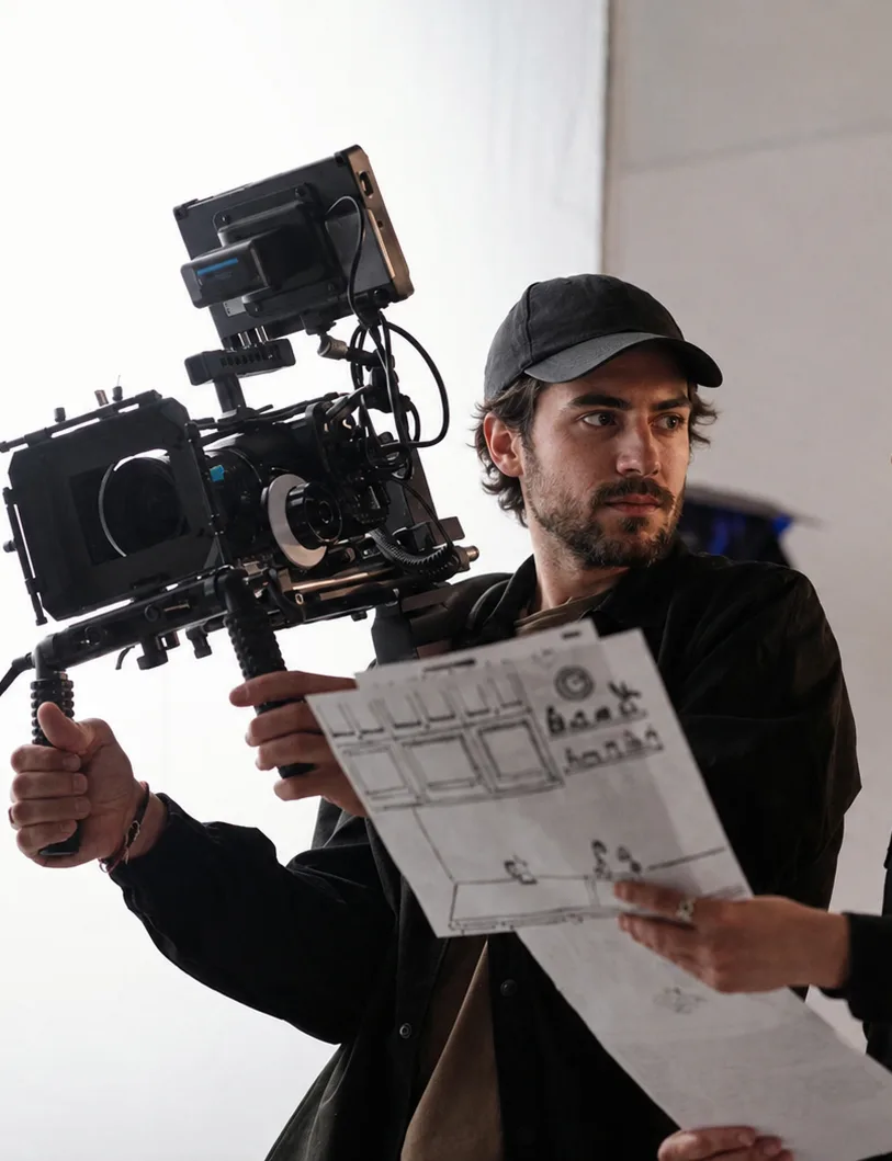 Éclairage de plateau sur un tournage
